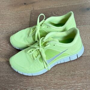 Lime Green Athletic Sneakers